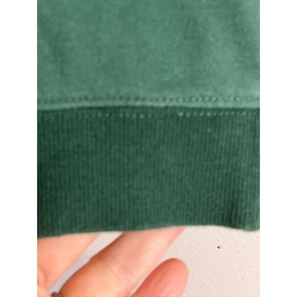 BDG Sweatshirt Top Green S Bulldog Basketball Graphic Preppy Varsity Collegiate - Picture 7 of 11